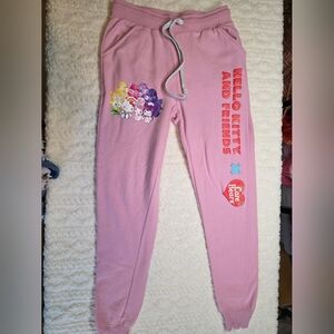 Hello Kitty & Friends × Care Bears Pink Joggers – Bioworld – Size S